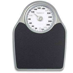 Thinner Extra-Large Dial Analog Precision Bathroom Scale