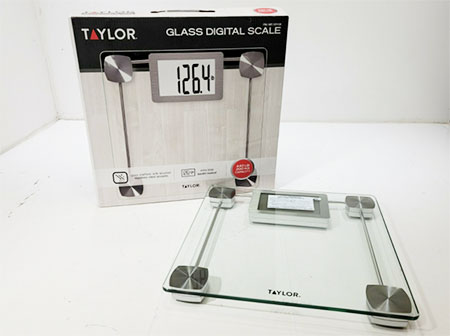 Taylor Digital Glass Bathroom Scale