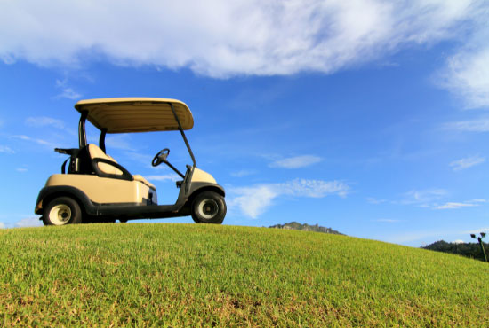 a Golf Cart 