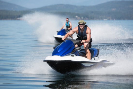 Summertime Fun Jet Skiing